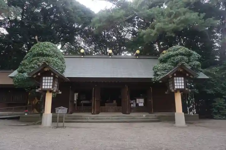 埼玉縣護國神社の本殿・本堂