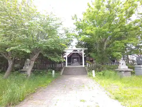 留萌神社の鳥居