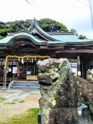 金刀比羅神社の狛犬
