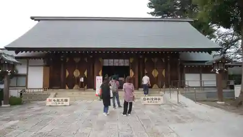 松陰神社の本殿・本堂