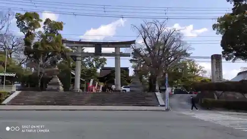 豊国神社の鳥居