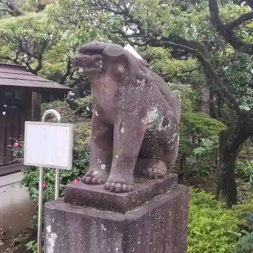 布多天神社の狛犬