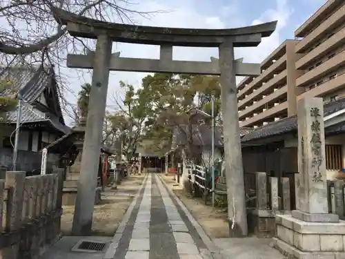 澪標住吉神社の鳥居