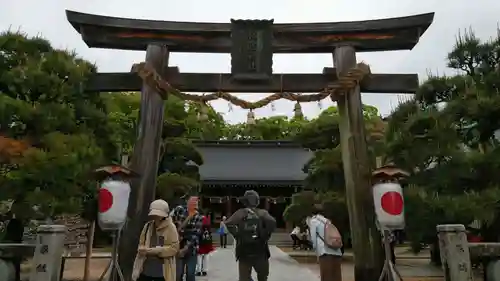 松陰神社の鳥居