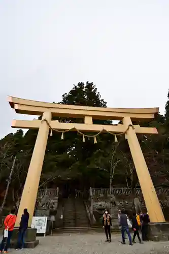 戸隠神社中社の鳥居