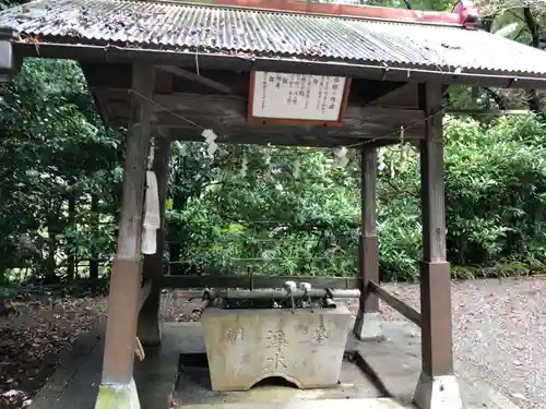 岩田神社の手水