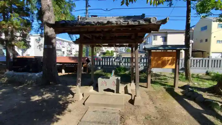 雷神社の手水舎
