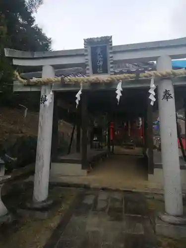 深泥池貴舩神社の鳥居