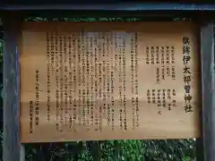 伊太祁曽神社の歴史