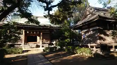 奥澤神社の本殿・本堂