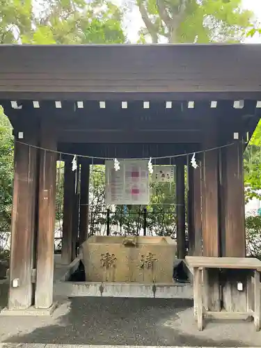 高円寺氷川神社の手水