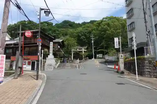 四條畷神社の周辺