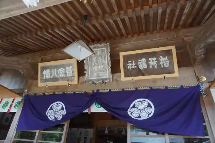 松江城山稲荷神社の本殿・本堂