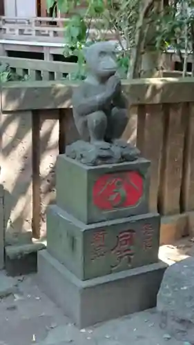 小野照崎神社の狛犬