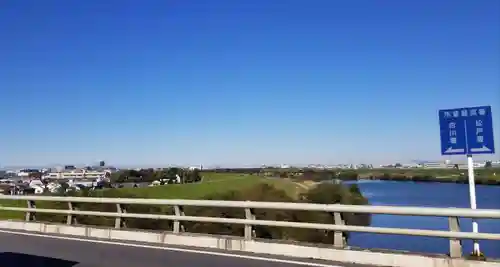 鵜森稲荷神社の景色