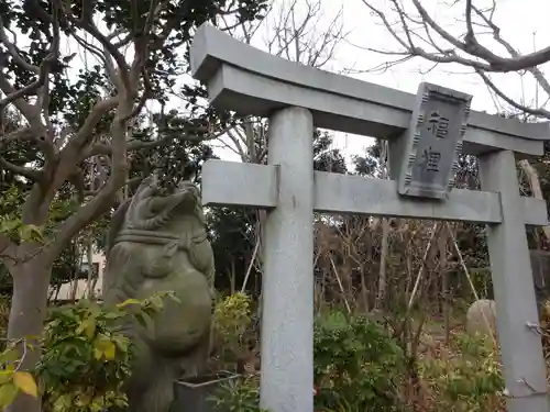 常泉寺の鳥居