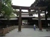 明治神宮の鳥居