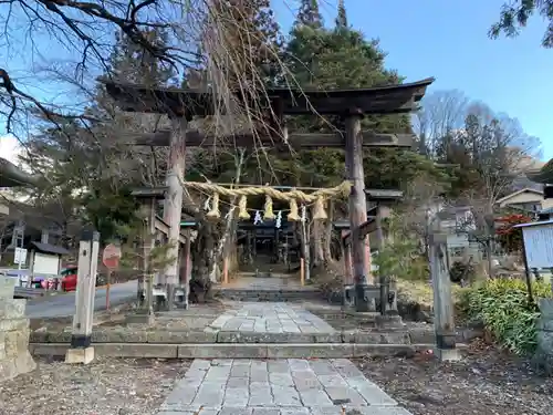 山家神社の鳥居