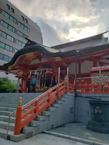 花園神社の本殿・本堂