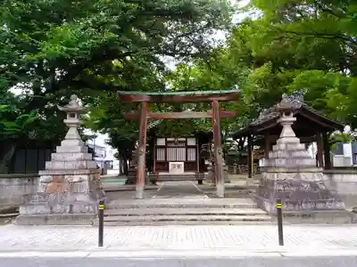 神明社(四番町神明社)の鳥居