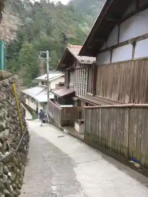 奥氷川神社の周辺