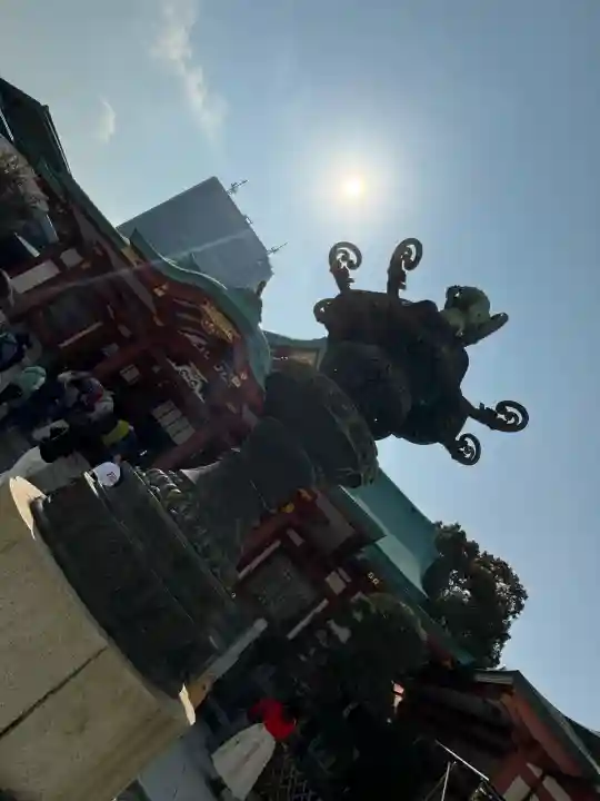 日枝神社の{uncategorized: "未分類", other: "その他", undefined: "問題あり", building: "その他建物", grave: "お墓", sacred_gate: "鳥居", guardian: "狛犬", statue: "像", buddha: "仏像", history: "歴史", nature: "自然", garden: "庭園", animal: "動物", pagoda: "塔", temizu: "手水舎", mountain_gate: "山門・神門", sanctuary: "本殿・本堂", subordinate: "末社・摂社", art: "芸術", scenery: "景色", jizo: "地蔵", ema: "絵馬", goshuin: "御朱印", omikuji: "おみくじ", items: "授与品その他", amulet: "お守り", goshuincho: "御朱印帳", eats: "食事", festival: "お祭り", votive_dance: "神楽", shichigosan: "七五三参", wedding: "結婚式", experience: "体験その他", initially: "初詣", around: "周辺", anti_infection: "感染症対策"}