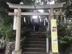 多摩川浅間神社の鳥居