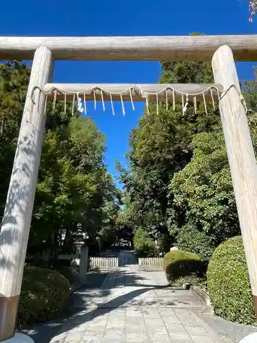 木嶋坐天照御魂神社の鳥居