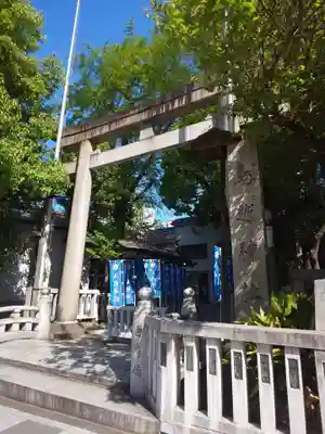 鳥越神社の鳥居