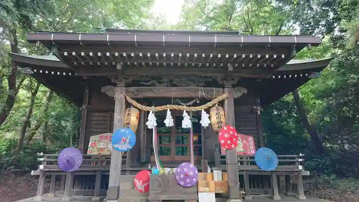 馬場氷川神社の本殿・本堂