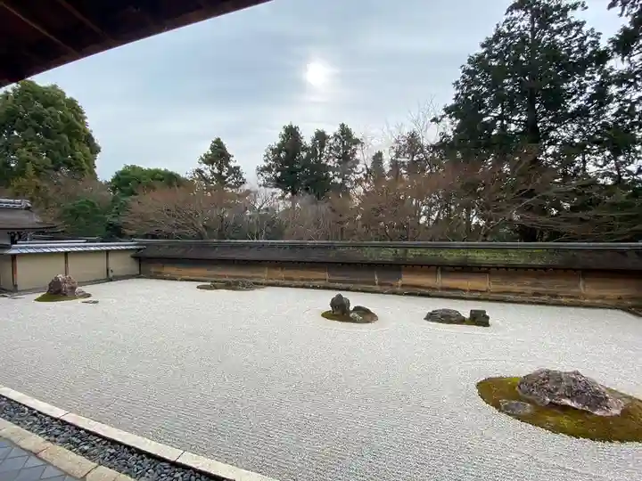 龍安寺の庭園