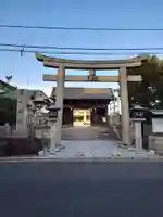岡山神社の鳥居
