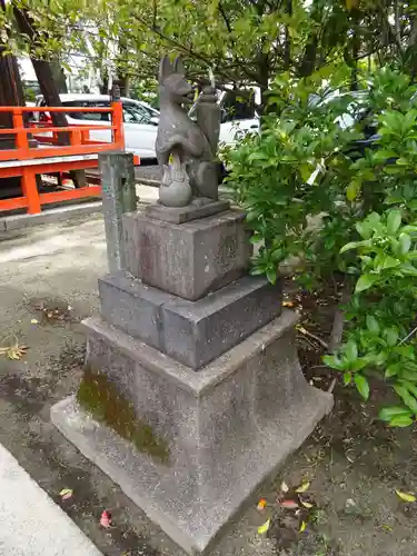 鳩森神社の狛犬