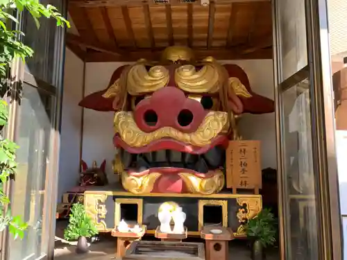 波除神社（波除稲荷神社）の狛犬