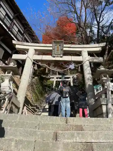 宝厳寺の鳥居