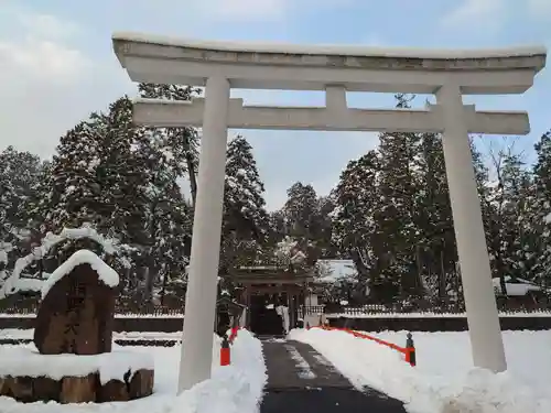熊野大社の鳥居