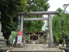 諏訪神社の鳥居