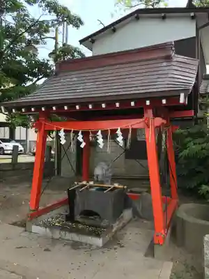 龍ケ崎八坂神社の手水舎