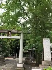 神明社の鳥居