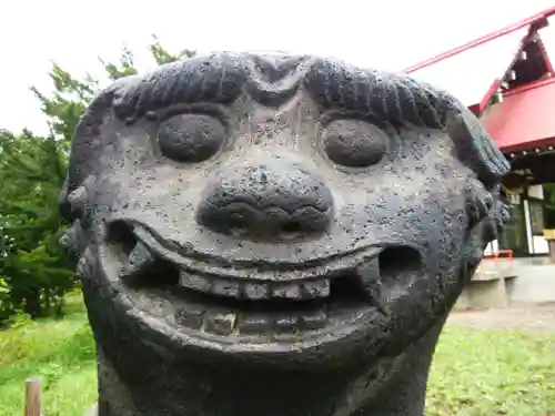 江部乙神社の狛犬