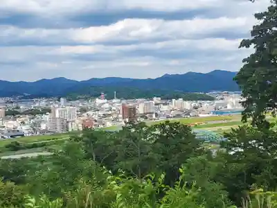 男浅間神社の周辺