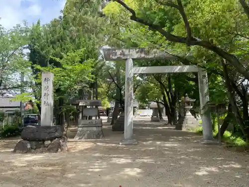 小垣江神明神社の鳥居