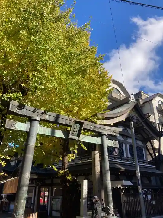 湯島天満宮の鳥居