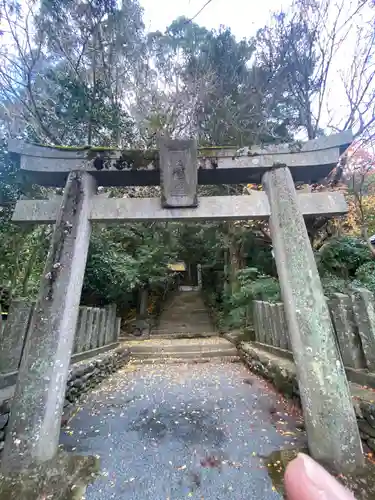 美奈宜神社の鳥居