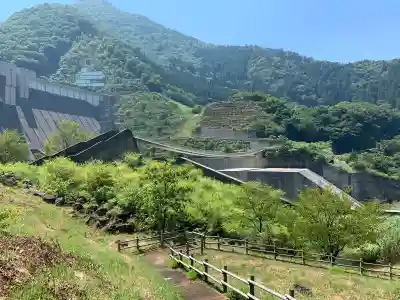 奥泉大井神社の景色