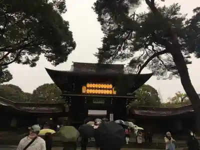 明治神宮の山門・神門