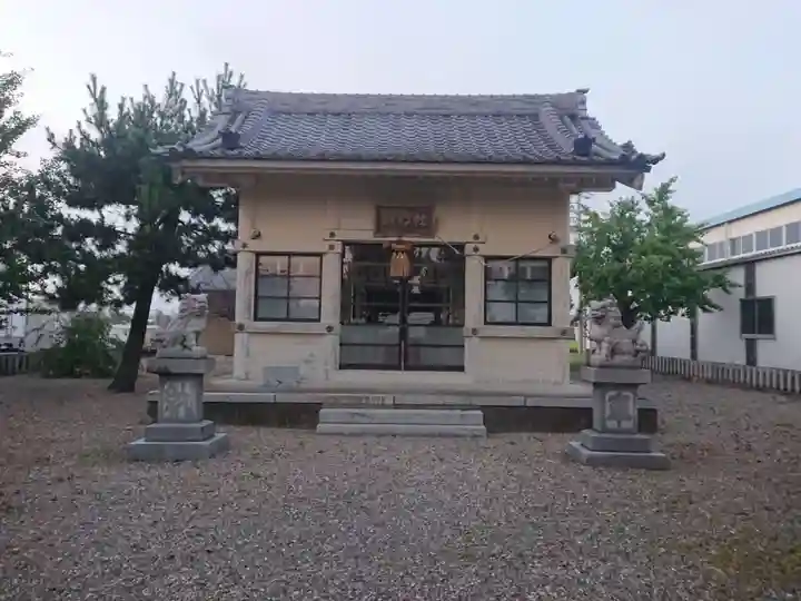 神明社(服岡神社)の本殿・本堂