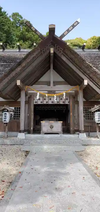 高家神社の本殿・本堂