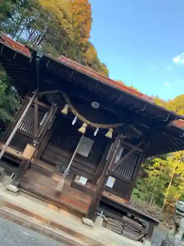 綿津見神社の本殿