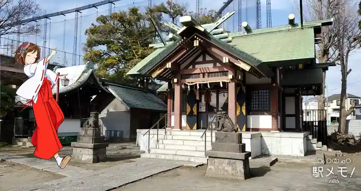 上小松天祖神社の本殿・本堂